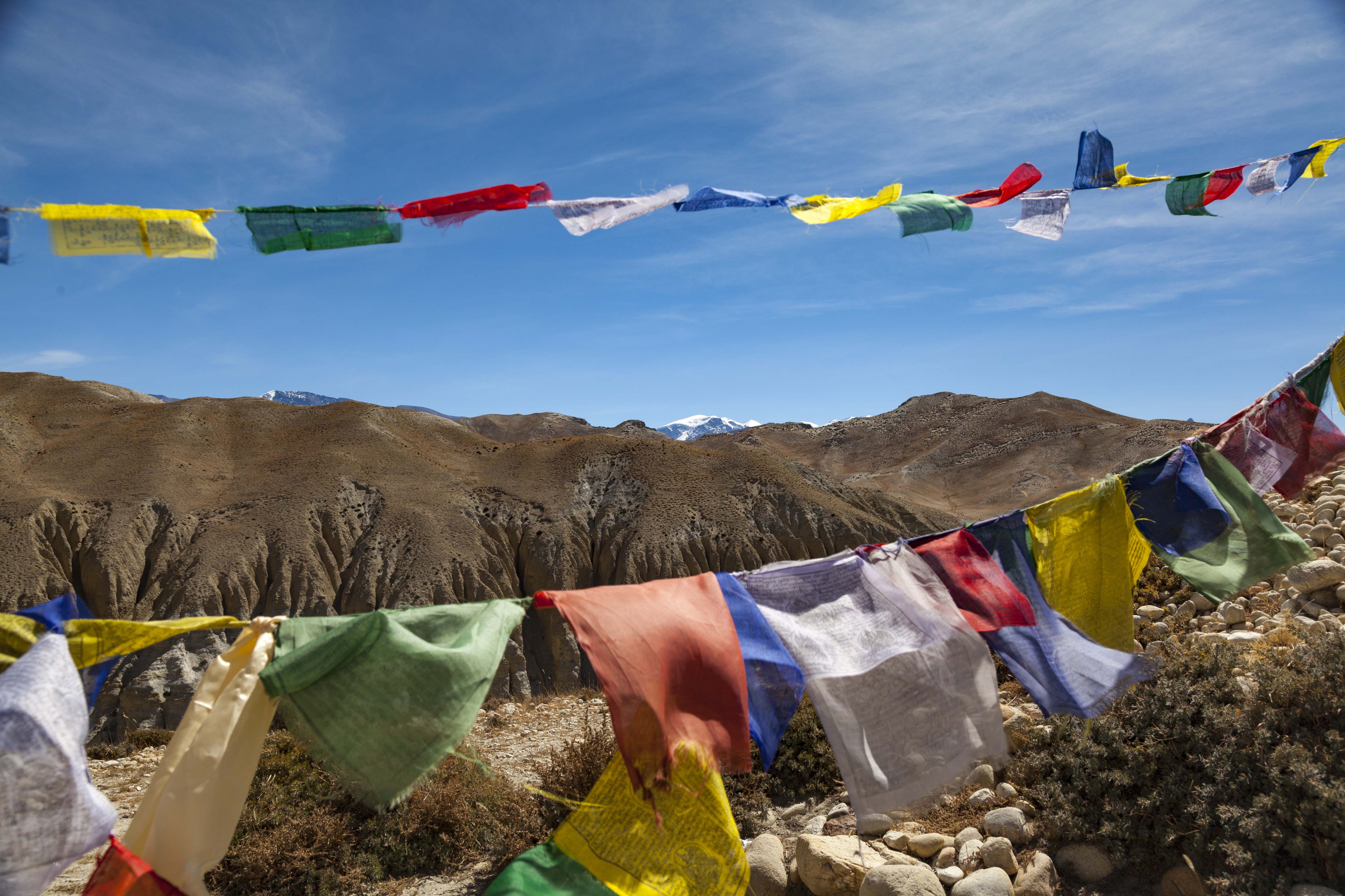 Prayer Flags Nepal, copyright © Joe Whittington