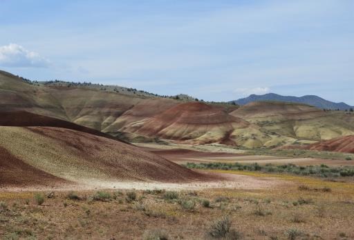 Painted Hills #1, copyright © Rosemary King