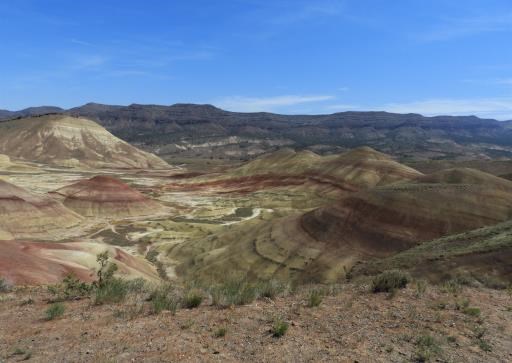 Painted Hills #2, copyright © Rosemary King