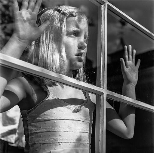 Girl at Window, copyright © Ellen Van Horn